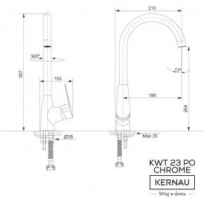   Kernau KWT 23 PO Chrome 3