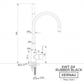   Kernau KWT 24 Rubber Black 3