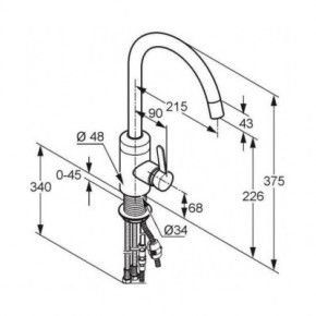  KLUDI Steel 101 (38851F660) 3