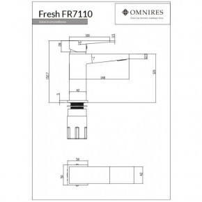    Omnires Fresh chrome (FR7110CR)  3