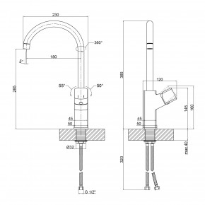    Qtap Krychle 9050104UC 3