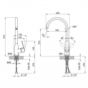    Qtap Levny 9050104UC 3