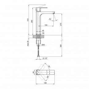    Qtap Lipno 10H23101G 3