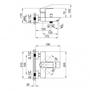    Qtap Lipno 3023101DC 3