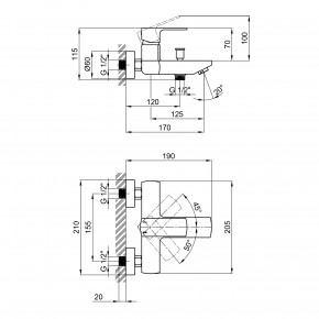    Qtap Lipno 3023101DG 3