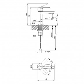    Qtap Planice 1015107C 3