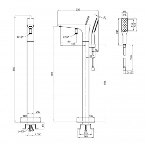    Qtap Podlaha 19103VDC 3