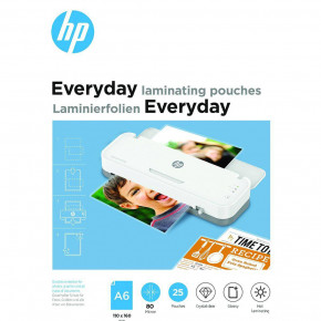    HP Everyday Laminating Pouches, A6, 80 Mic, 110 x 160, 25 pcs (9156)