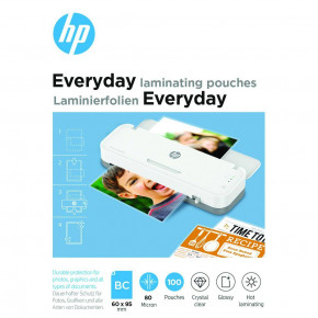    HP Everyday Laminating Pouches, Business Card Size, 80 Mic, 60 x 95, 100 pcs (9157)