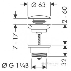   Hansgrohe Push-open   (50100670) 3