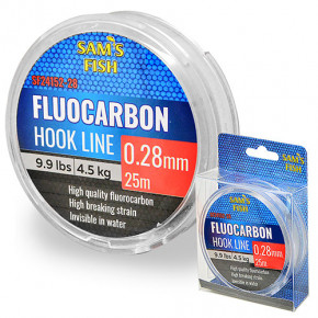 ˳  Sams Fish Fluocarbon SF-24152-28 0.28  4.5  10 /