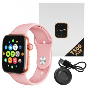 - Smart Watch T500 Plus,  , pink  3