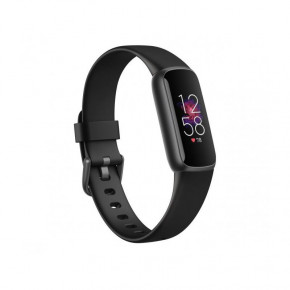 - Fitbit Luxe Black/Graphite Stainless Steel (FB422BKBK)