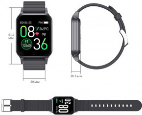 - UWatch T96 black 5