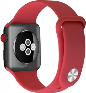  UWatch Silicone Strap for Apple Watch 38/40 mm Red #I/S 3