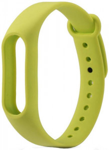  UWatch Replacement Silicone Band For Xiaomi Mi Band 2 Green #I/S