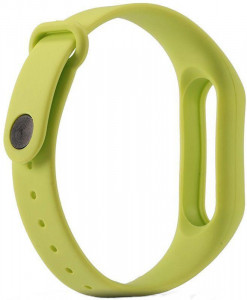  UWatch Replacement Silicone Band For Xiaomi Mi Band 2 Green #I/S 3