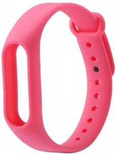  UWatch Replacement Silicone Band For Xiaomi Mi Band 2 Rose red #I/S