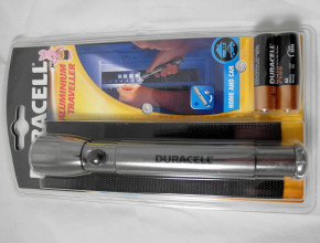   Duracell Alluminium traveller 3