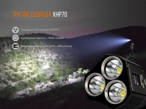  Fenix 3 Cree XHP70 (TK72R) 8