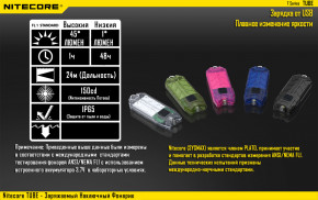  Nitecore TUBE - ,   USB,  60 9