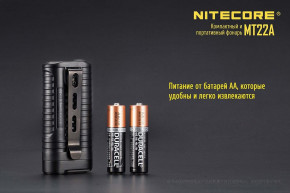 ˳ Nitecore MT22A (Cree XP-G2 (S3), 260 , 3 , 2xAA),  4