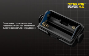   Nitecore HA20 Cree XP-G2 300  10  8