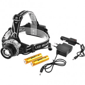   Police W002-XPE,  220V/12V, 2x18650,  , zoom, Box (5129) 3