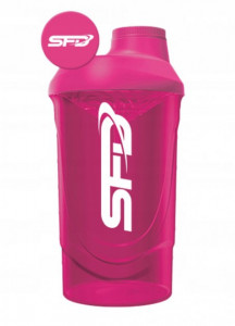  SFD Nutrition Shaker 600ml Pink Magic Magenta