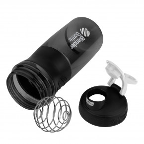  - BlenderBottle SportMixer 820ml Black/White (ORIGINAL) (SM 28oz Black/White) Blender Bottle