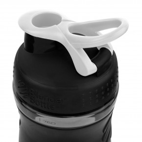  - BlenderBottle SportMixer 820ml Black/White (ORIGINAL) (SM 28oz Black/White) Blender Bottle 3