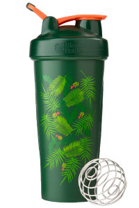   BlenderBottle Classic Loop 820ml Special Edition Green-Coral (Art Palm) (ORIGINAL) (VZ55Loop 28oz Art Palm) Blender Bottle 6