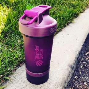   BlenderBottle ProStak 650ml  2-  Plum (ORIGINAL) (VZ55PS 22oz Plum) Blender Bottle 6