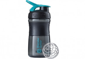  - BlenderBottle SportMixer 590ml Black/Teal (ORIGINAL) (VZ55SM 20oz Black/Teal) Blender Bottle 7