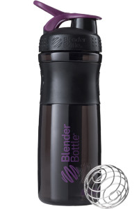  - BlenderBottle SportMixer 820ml Black/Plum (ORIGINAL) (VZ55SM 28oz Black/Plum) Blender Bottle