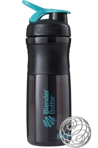  - BlenderBottle SportMixer 820ml Black/Teal (ORIGINAL) (VZ55SM 28oz Black/Teal) Blender Bottle 6