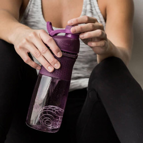  - BlenderBottle SportMixer Twist 820ml Plum (ORIGINAL) (VZ55Twist 28oz Plum) Blender Bottle 4