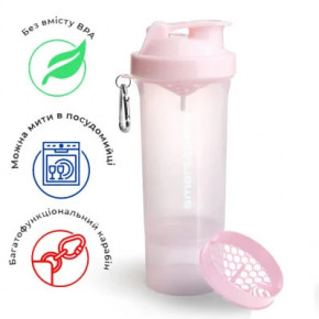   SmartShake Slim 500ml Cotton Pink (10252501) 12