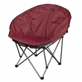   Highlander Moon Chair Burgundy (FUR085-BR)