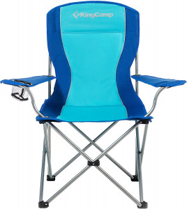   KingCamp Arms Chairin Steel Blue (KC3818 Blue) 3