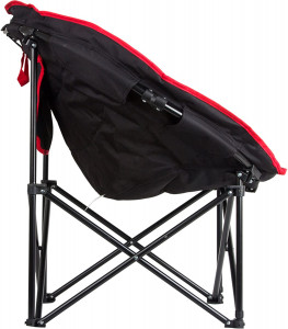   KingCamp Moon Leisure Chair Black/Red (KC3816) 4