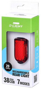   Dlight CG-217R ,   USB, 38  LED, 7  Black CG-217R 4