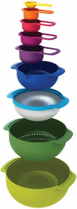   Joseph Joseph 9 Nesting Bowls Set 9-Piece Rainbow 3