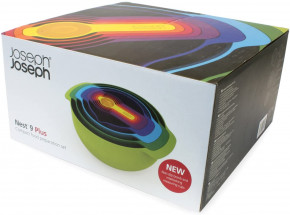   Joseph Joseph 9 Nesting Bowls Set 9-Piece Rainbow 4