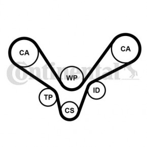   Contitech     (CT1015WP1) 4