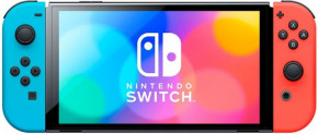   Nintendo OLED Blue Red