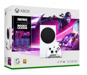  Microsoft Xbox Series S 512 GB White + Fortnite + Rocket League Bundle (RRS-00034) 8