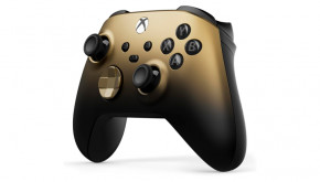  Microsoft Xbox Special Edition Wireless Gaming Controller Gold Shadow (QAU-00121) 4