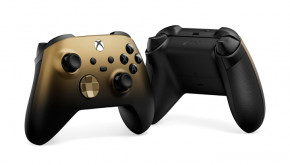  Microsoft Xbox Special Edition Wireless Gaming Controller Gold Shadow (QAU-00121) 6