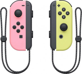  Nintendo Joy-Con Pink Yellow Pair 